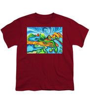 Load image into Gallery viewer, Abstract Golf Holes - Youth T-Shirt
