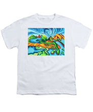 Load image into Gallery viewer, Abstract Golf Holes - Youth T-Shirt

