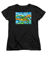 Load image into Gallery viewer, Abstract Golf Holes - Women's T-Shirt (Standard Fit)
