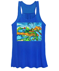 Abstract Golf Holes - Women's Tank Top