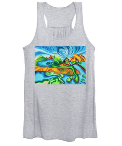 Abstract Golf Holes - Women's Tank Top