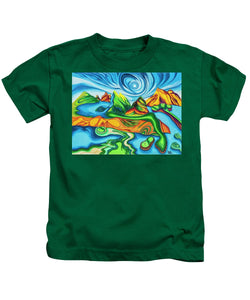 Abstract Golf Holes - Kids T-Shirt