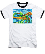 Load image into Gallery viewer, Abstract Golf Holes - Baseball T-Shirt

