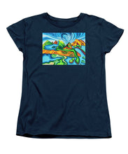 Load image into Gallery viewer, Abstract Golf Holes - Women's T-Shirt (Standard Fit)
