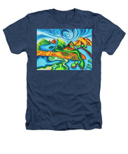 Load image into Gallery viewer, Abstract Golf Holes - Heathers T-Shirt
