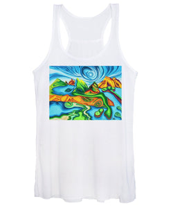 Abstract Golf Holes - Women's Tank Top