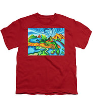 Load image into Gallery viewer, Abstract Golf Holes - Youth T-Shirt
