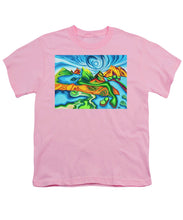 Load image into Gallery viewer, Abstract Golf Holes - Youth T-Shirt
