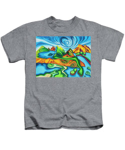 Abstract Golf Holes - Kids T-Shirt