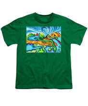 Load image into Gallery viewer, Abstract Golf Holes - Youth T-Shirt
