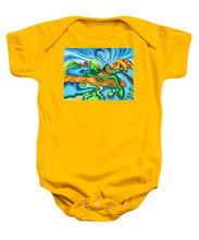 Load image into Gallery viewer, Abstract Golf Holes - Baby Onesie
