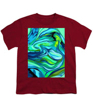Load image into Gallery viewer, Abstract Green Personality - Youth T-Shirt
