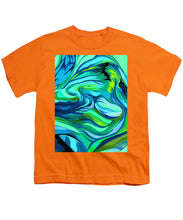 Load image into Gallery viewer, Abstract Green Personality - Youth T-Shirt
