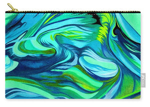 Abstract Green Personality - Carry-All Pouch