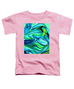 Abstract Green Personality - Toddler T-Shirt