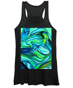 Abstract Green Personality - Women's Tank Top