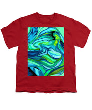 Load image into Gallery viewer, Abstract Green Personality - Youth T-Shirt
