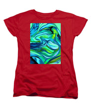 Load image into Gallery viewer, Abstract Green Personality - Women's T-Shirt (Standard Fit)
