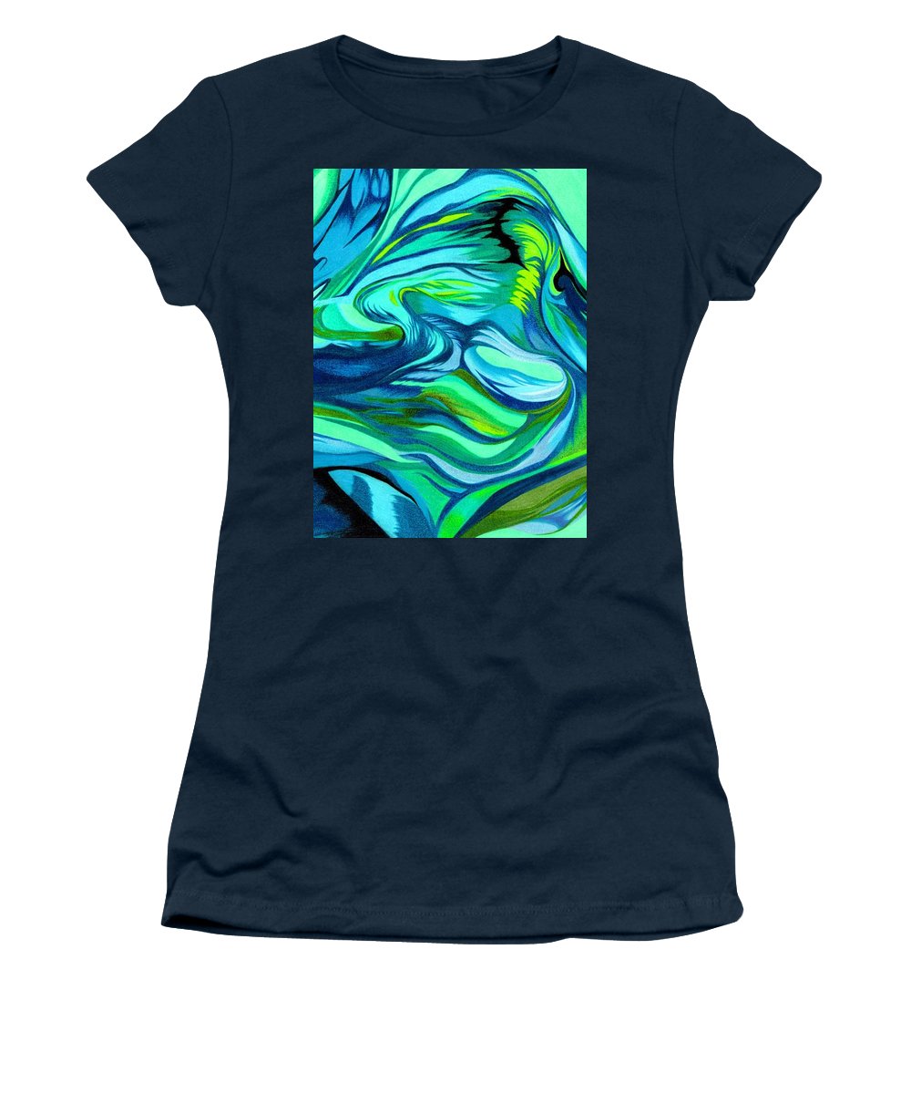 Abstract Green Personality - Women's T-Shirt
