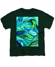 Load image into Gallery viewer, Abstract Green Personality - Youth T-Shirt
