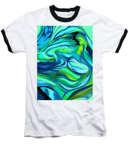 Load image into Gallery viewer, Abstract Green Personality - Baseball T-Shirt
