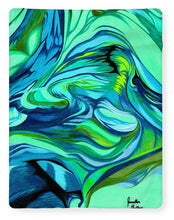 Load image into Gallery viewer, Abstract Green Personality - Blanket
