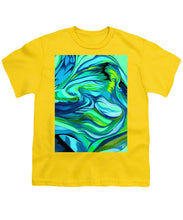 Load image into Gallery viewer, Abstract Green Personality - Youth T-Shirt

