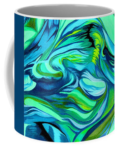 Abstract Green Personality - Mug