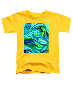 Abstract Green Personality - Toddler T-Shirt