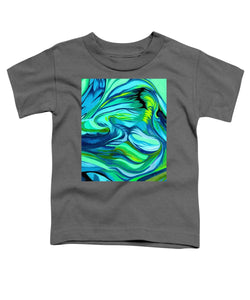 Abstract Green Personality - Toddler T-Shirt