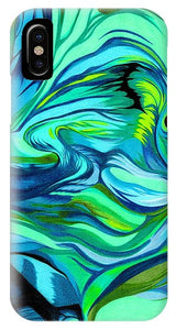 Abstract Green Personality - Phone Case