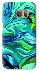 Abstract Green Personality - Phone Case