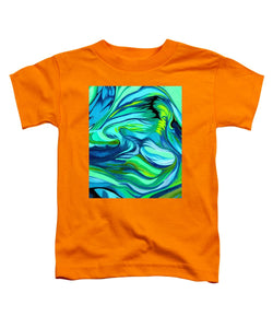 Abstract Green Personality - Toddler T-Shirt