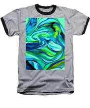 Load image into Gallery viewer, Abstract Green Personality - Baseball T-Shirt
