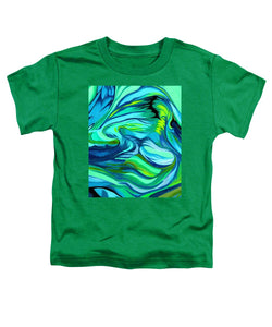 Abstract Green Personality - Toddler T-Shirt