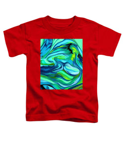 Abstract Green Personality - Toddler T-Shirt