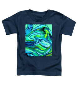 Abstract Green Personality - Toddler T-Shirt