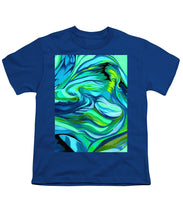 Load image into Gallery viewer, Abstract Green Personality - Youth T-Shirt
