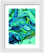 Load image into Gallery viewer, Abstract Green Personality - Framed Print

