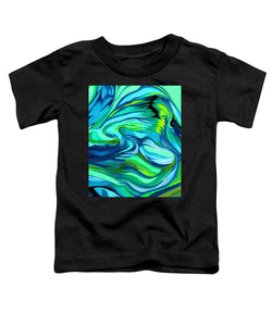 Abstract Green Personality - Toddler T-Shirt