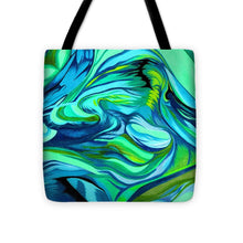 Load image into Gallery viewer, Abstract Green Personality - Tote Bag
