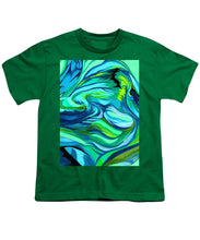 Load image into Gallery viewer, Abstract Green Personality - Youth T-Shirt
