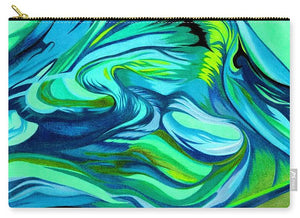 Abstract Green Personality - Carry-All Pouch