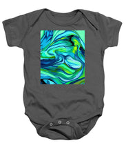 Load image into Gallery viewer, Abstract Green Personality - Baby Onesie
