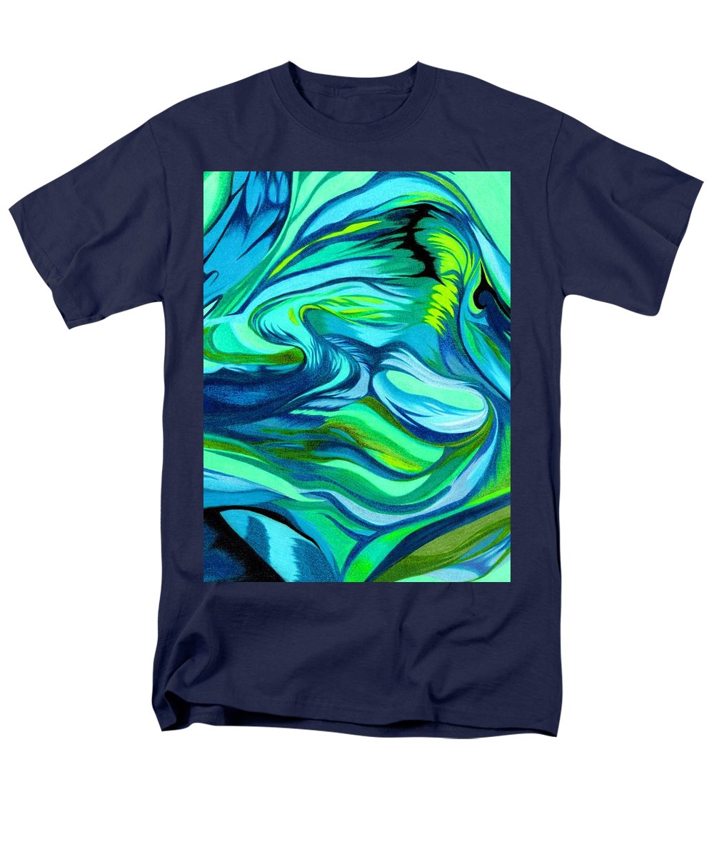 Abstract Green Personality - Men's T-Shirt  (Regular Fit)