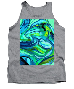 Abstract Green Personality - Tank Top