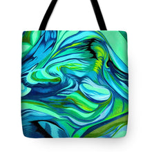 Load image into Gallery viewer, Abstract Green Personality - Tote Bag
