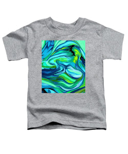 Abstract Green Personality - Toddler T-Shirt