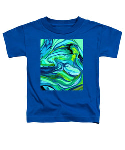 Abstract Green Personality - Toddler T-Shirt