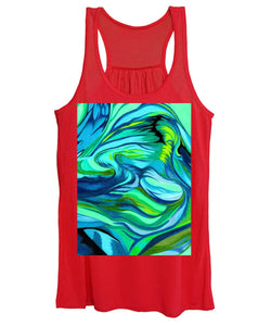 Abstract Green Personality - Women's Tank Top